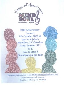20th Anniversary Concert flyer